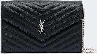 Saint Laurent Portafoglio Cassandre Envelope in pelle