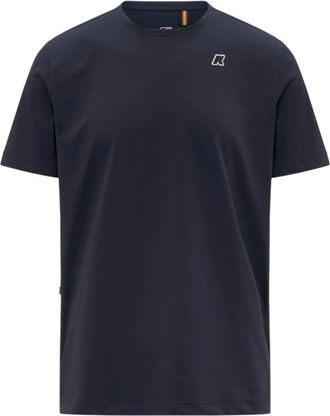 K-Way Tops, Heren, Blauw, M, Polyester, Sergine T-shirt