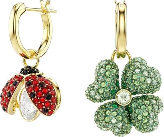 Swarovski Idyllia Drop Earrings Set - Dames - Oorbellen - Veelkleurig - ONE Size - Accessoires