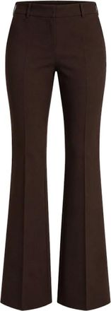 Cambio Broeken, Dames, Bruin, L, Wide Broeken