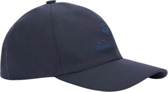 Brooks Brothers Accessoires, unisex, Blauw, ONE Size, Polyester, Klassieke Baseballpet met Logo