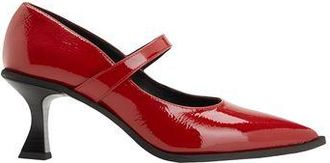 8 by YOOX PATENT LEATHER MARY-JANE PUMPS