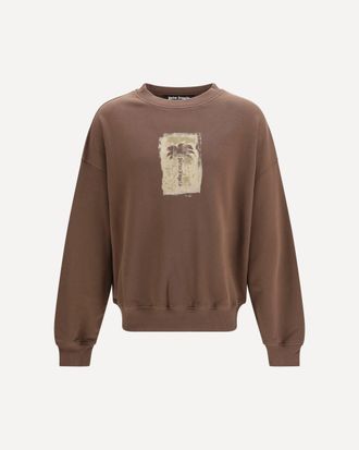 Palm Angels Felpa girocollo Palm Tree Man XL