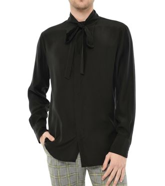Dsquared2 Black Slim Solid Shirt