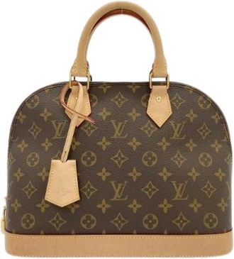 Louis Vuitton Pre-owned Alma Monogram Tas - Dames - Vintage Handtas - Bruin - ONE Size - Vintage