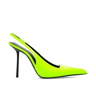 Saint Laurent Bicolor Calfskin High Heel Womens Pumps