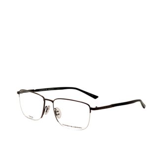 Porsche Design Mens 56mm Brown Black Opticals