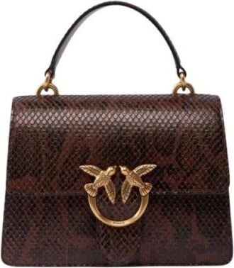 Pinko Love One Top Handle Mini Light - - Bags - Donna - Marrone - ONE SIZE