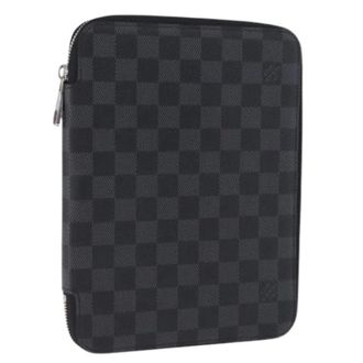 Louis Vuitton Pre-owned Damier Graphite Clutch Bag - Heren - Pre-owned - Grijs - Maat: ONE Size