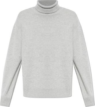Lisa Yang Faron Turtleneck - Heren - Cashmere truien - Grijs - 2XL - Kasjmier - Truien & Vesten