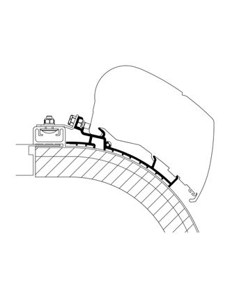 Thule Adaptateur De Stores Rapido Distinction 4,5 M - Thule