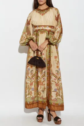 Zimmermann Dress With Lurex Thread, Womens, Multicolour