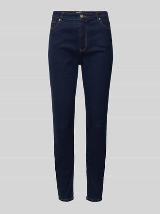 Jake*s Casual Slim Fit Jeans im 5-Pocket-Design in Jeansblau, Größe 38