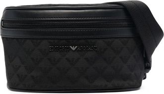 Emporio Armani BRANDED BELT BAG Size: OS, colour: BLACK