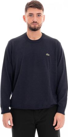Lacoste Pullover - Heren - Ronde hals truien - Blauw - S - Truien & Vesten