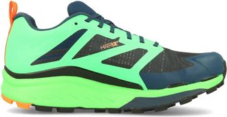 The North Face Mens Vectiv Infinite Futurelight Trail Running Shoes In Montgomery Blue/chlorphyll Green