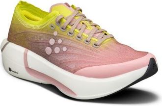 Craft Nordlite Tempo Running Shoe in Pear/Contrast Pink at Nordstrom, Size 8.5