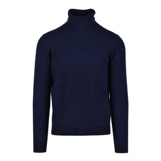 KANGRA Truien & Vesten, Heren, Blauw, M, Wol, Wolmix Gebreide Trui