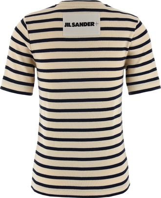 Jil Sander Womens Multicolor Cotton T-Shirt