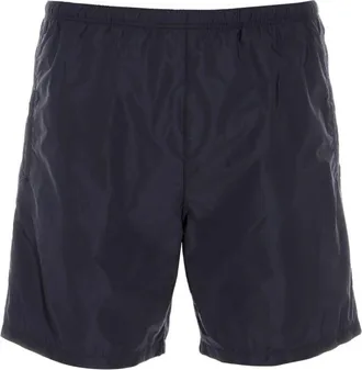 Prada Navy Blue Swim Shorts