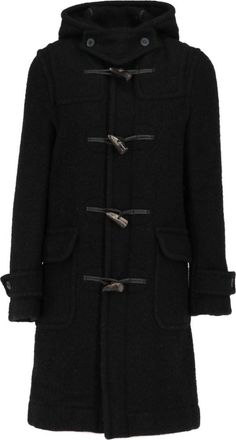 A.N.G.E.L.O. Vintage Cult 1990s pre-owned duffle coat - women - Wool/Polyamide - 8 - Black