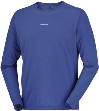 Salomon SHKout Core L/S Longsleeve f&uuml;r Herren | blau