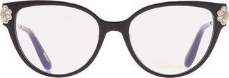 Chopard Demo Cat Eye Ladies Eyeglasses VCH381S 0700 54