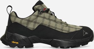 Roa Katharina Boots Taupe / Black Check