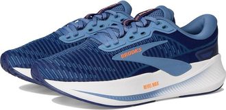 Brooks Revel Max Mens Cross Training Shoes Beacon Blue/Moonlight/Orange : 11.5 D - Medium, Synthetic