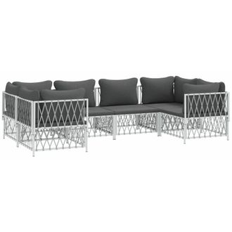 vidaXL Furniture Limited - Juego De Muebles De Jard&iacute;n 6 Piezas Con