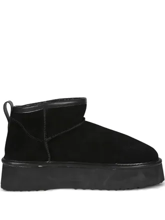 Hoor Vega platform boots - women - Calf Suede/Fabric/Rubber - 41 - Black