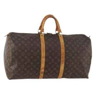 Louis Vuitton Pre-owned Weekend Bags, female, Brown, Size: ONE SIZE Pre-owned Boston Bag