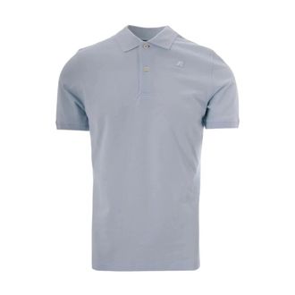 K-Way K-Way, Polo Shirts, male, Blue, Size: 3XL Polo Vinnie