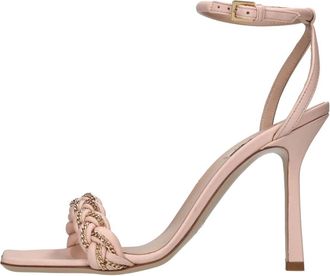 Ninalilou Schoenen, Dames, Roze, 40 EU, Leer, Napparosa Sandaal