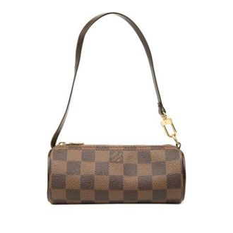 Louis Vuitton Pre-owned Papillon Pochette - Dames - Pre-owned - Bruin - Maat: ONE Size