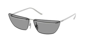 Prada PR C52S 1BC50Q Womens Sunglasses Silver Size 64