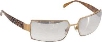 Chanel Pre-owned Accessories, female, Brown, Size: ONE SIZE Pre-owned Sunglasses