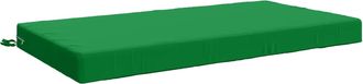 vidaXL Almohada Para El Asiento Soest 100% Poli&eacute;ster Verde Vidaxl