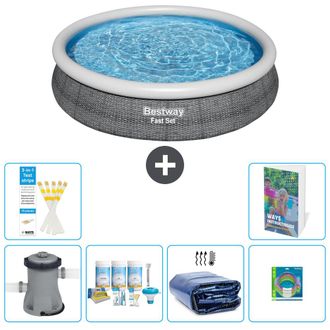 Bestway Piscina Bestway Fast Set Redonda - 366x76 Cm - 7-piezas S282
