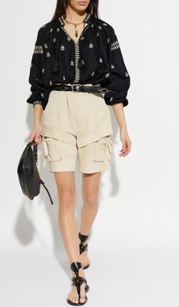 Isabel Marant Rodis Shirt, Womens, Black
