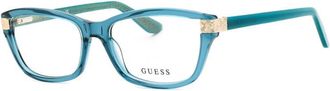Guess GU2956 087 Shiny Turquoise 54mm