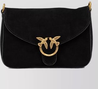 Pinko love bag leather clutch bag