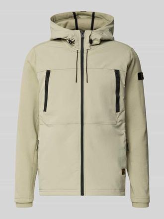 PME Legend Regular Fit Sweatjacke mit Reißverschlusstaschen in Mint, Größe XXXL