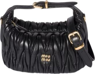 Miu Miu Black Wander Mini Shoulder Bag