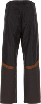 Moncler Mens Graphite Nylon Pant - Dark Grey - Size EU 48 (Mens)