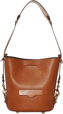 Rebecca Minkoff Womens Small Utility Convertible Bucket Bag In Equestrian