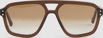 Monokel Eyewear monokel - Aviator-style, Cola Brown