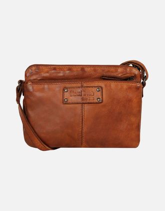 Gianni Conti Womens Lecce Womens Messenger Bag - Brown - Size: ONE size