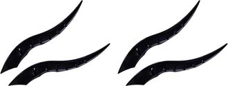 OEM Adecuado Para Pegatinas De Modificaci&oacute;n De Techo De Coche De 4 Cuernos, Pegatinas De Cuernos De Diablo 3d, Decoraciones Universales Para Techo De Coch