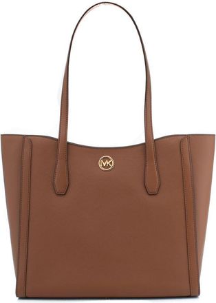 Michael Kors Brown Canvas Tote Womens Bag